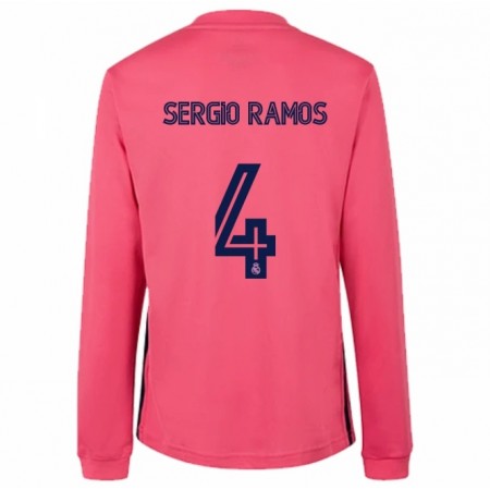 Billiga Fotbollströjor Real Madrid Sergio Ramos 4 Borta tröja 2020/21 Långärmad